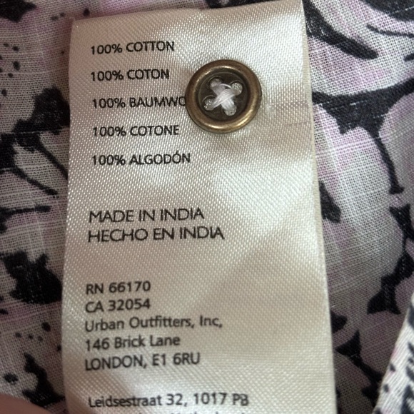 Anthropologie Peasant Blouse, Sz Med - Picture 10 of 10